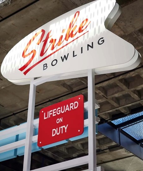 Funlab Fremantle WA Strike Sign