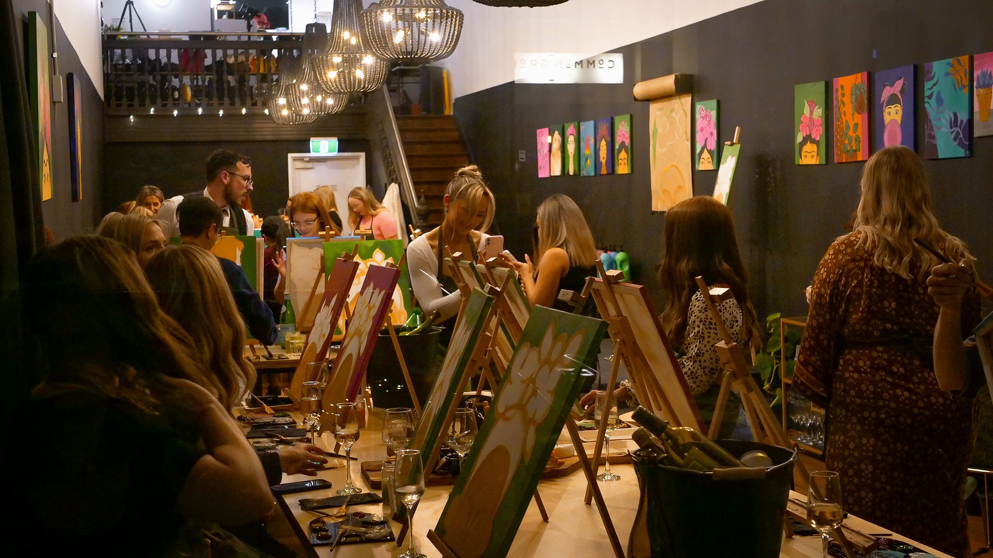Fridas Sip N Paint Fremantle WA 2