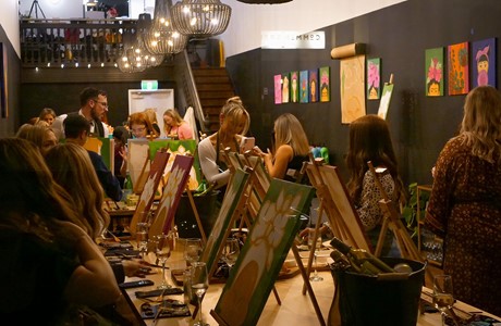 Fridas Sip N Paint Fremantle WA 2