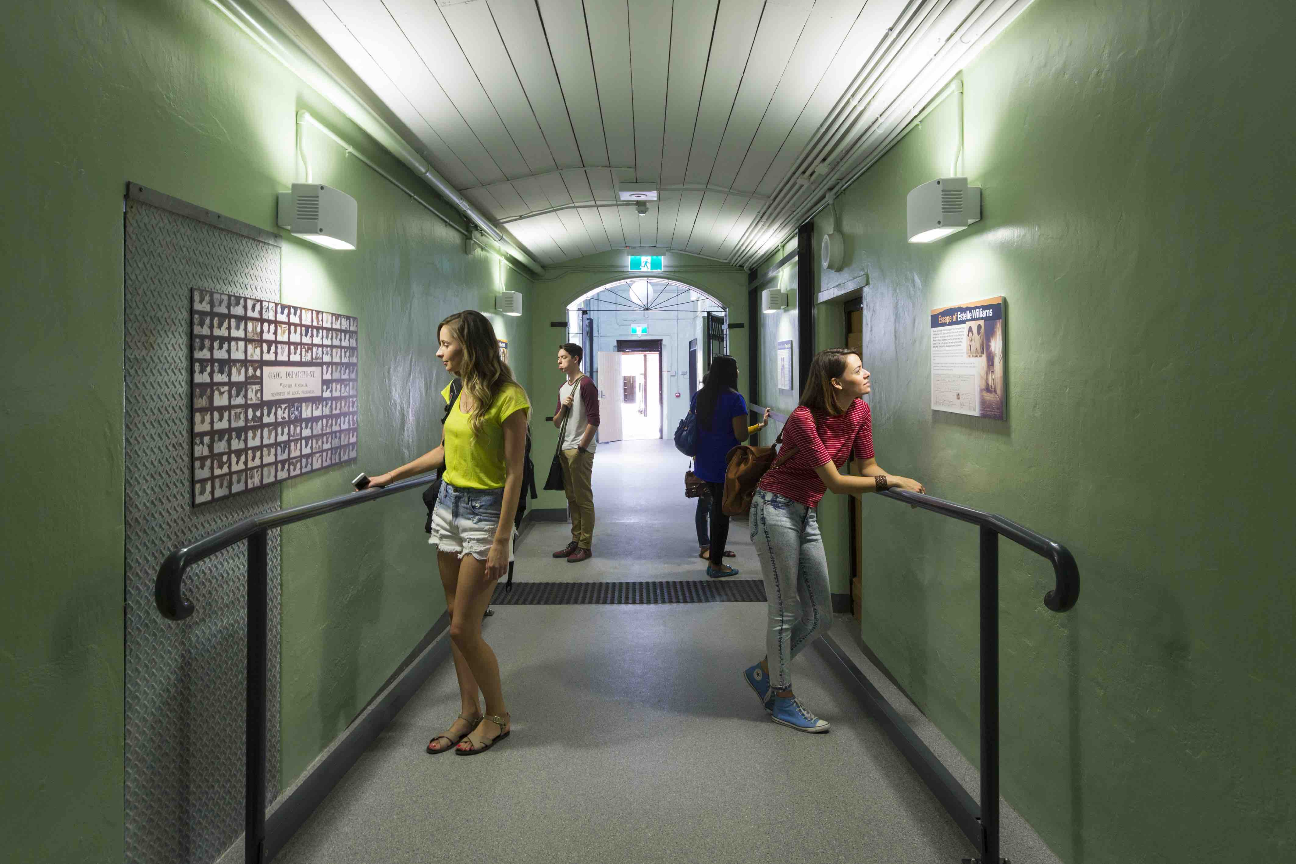 Fremantle Prison YHA History Corridor