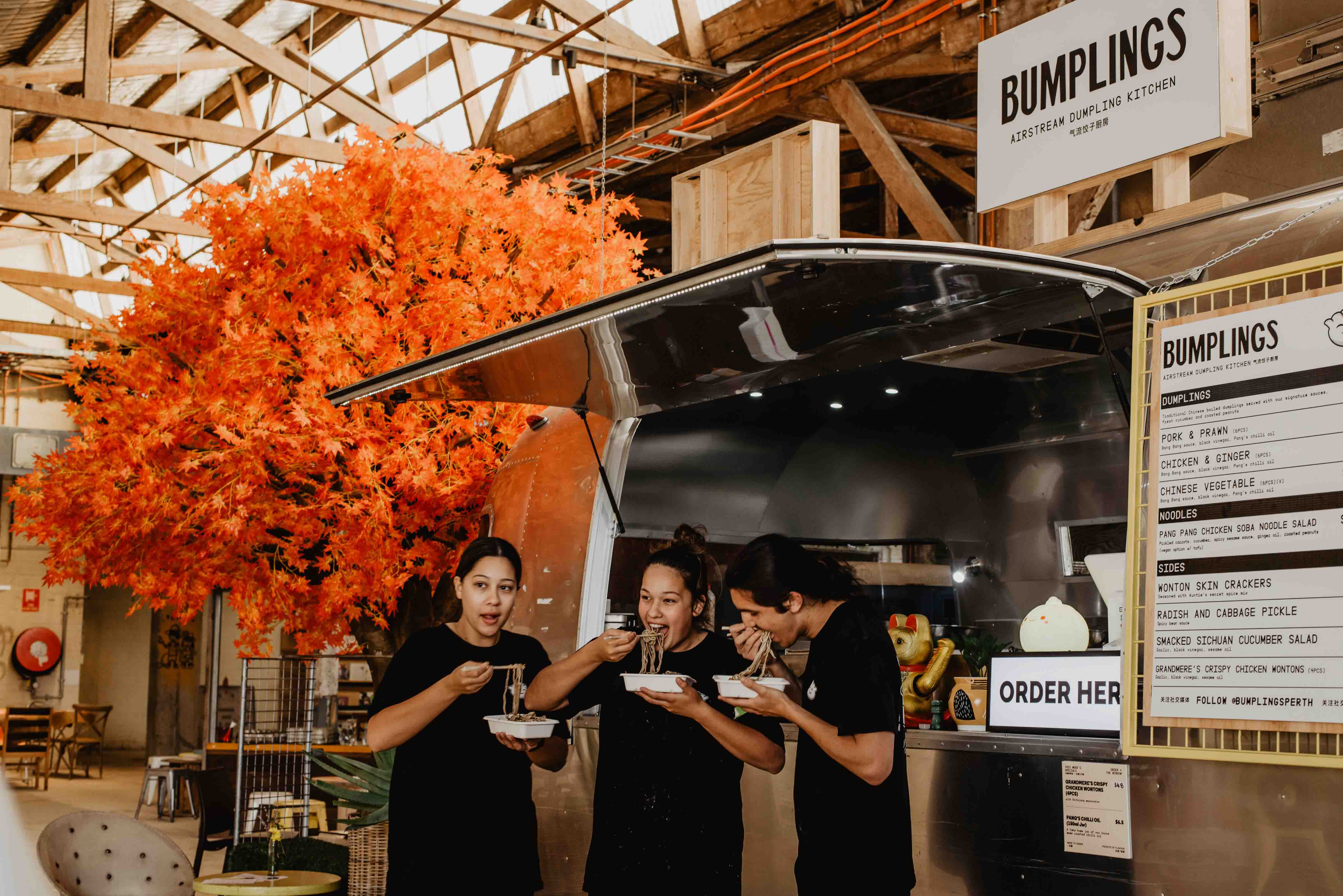 Bumplings Dumplings Sunshine Harvester Fremantle WA 7