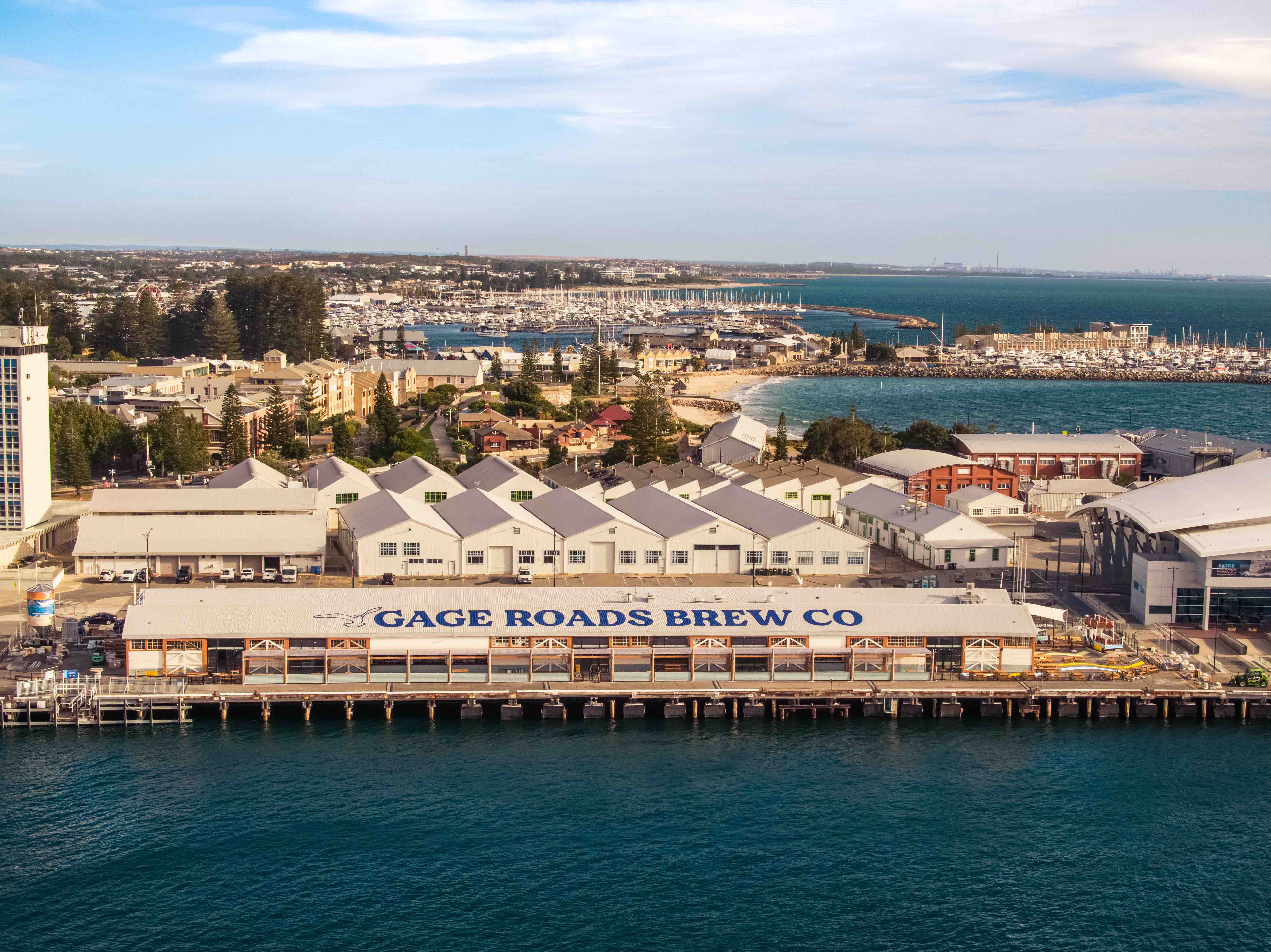Gage Roads Freo Drone
