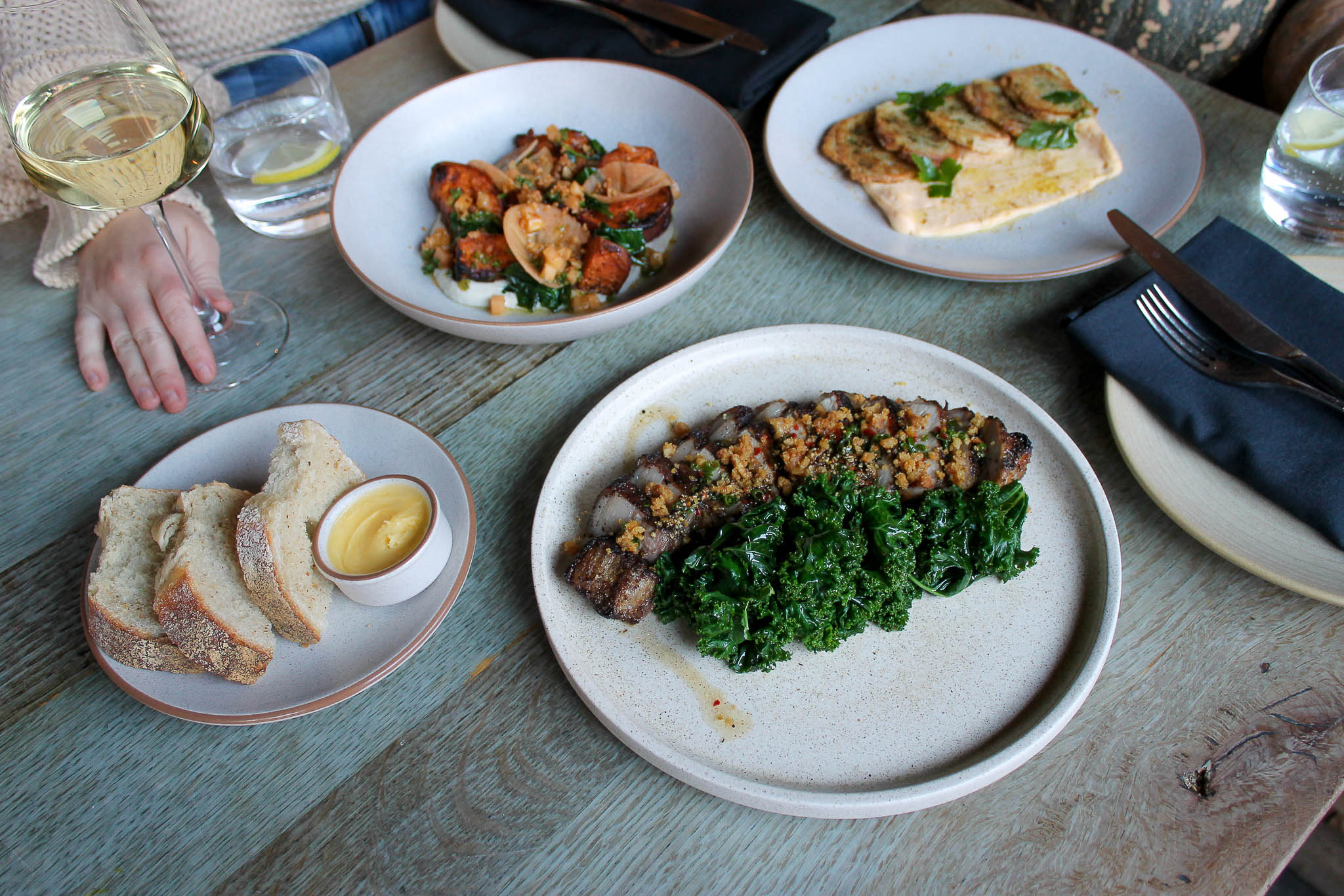 Breadincommon Restaurant Fremantle WA Dishes